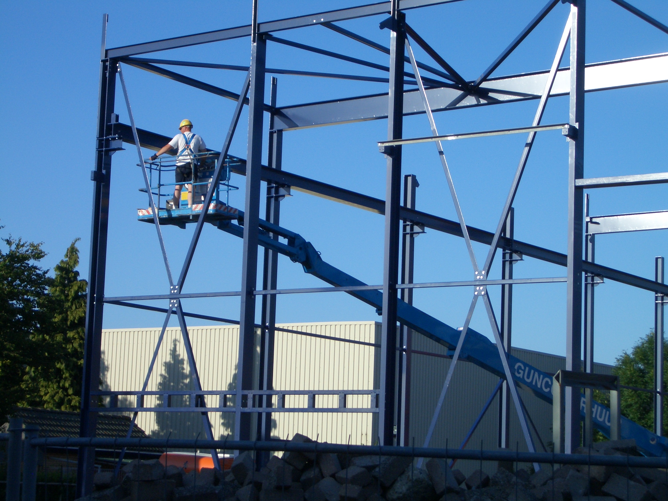 Staalconstructie project aan de Postweg